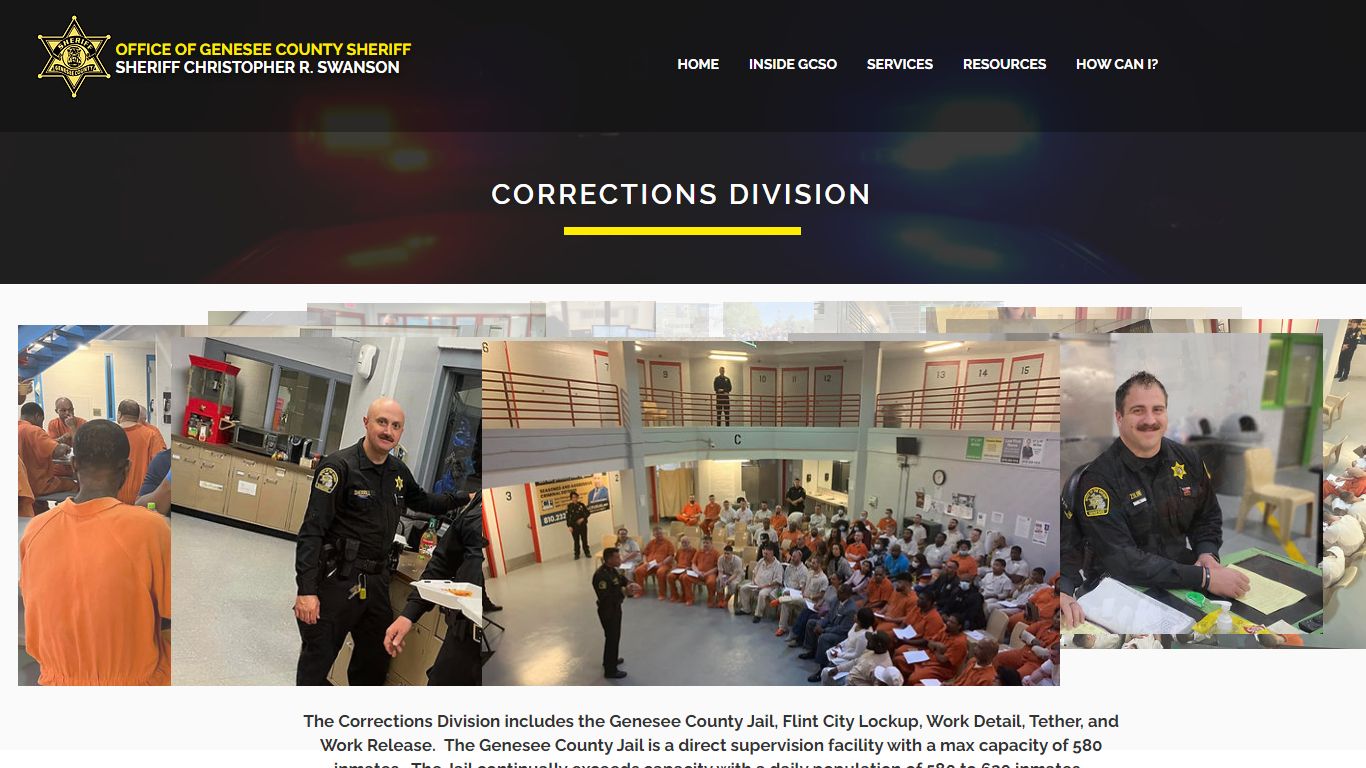 CORRECTIONS DIVISION - Gcso